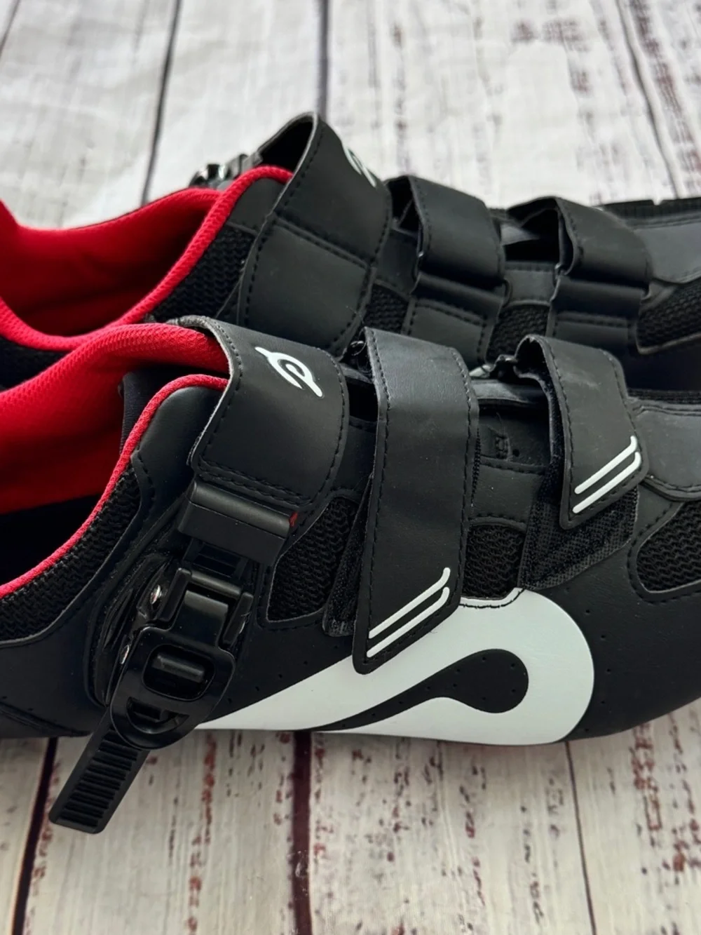 Perfect Peloton cycling bike shoes with look delta cleats EU 43 US men's 10